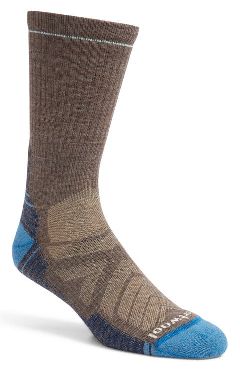 Hike Light Cushioning Merino Wool Blend Crew Socks