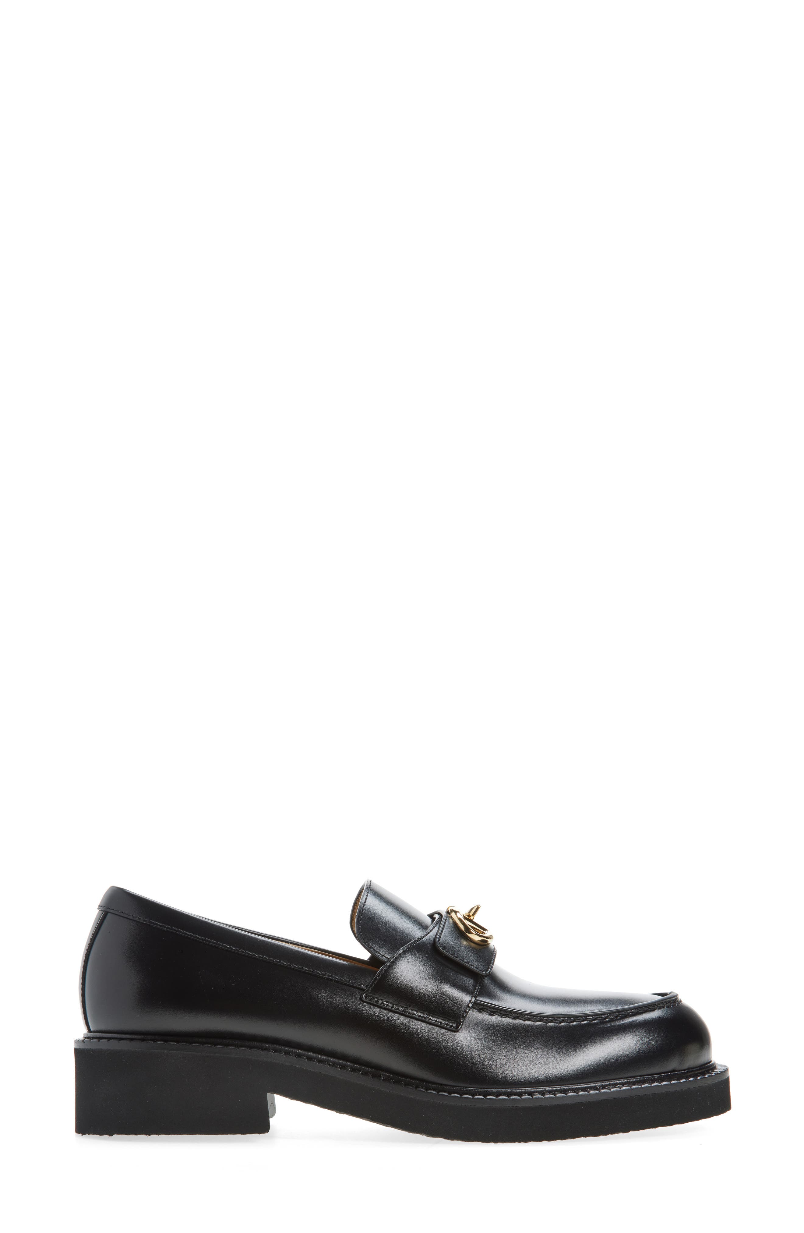 Valentino Garavani VLOGO Locker Loafer, Alternate, color, 