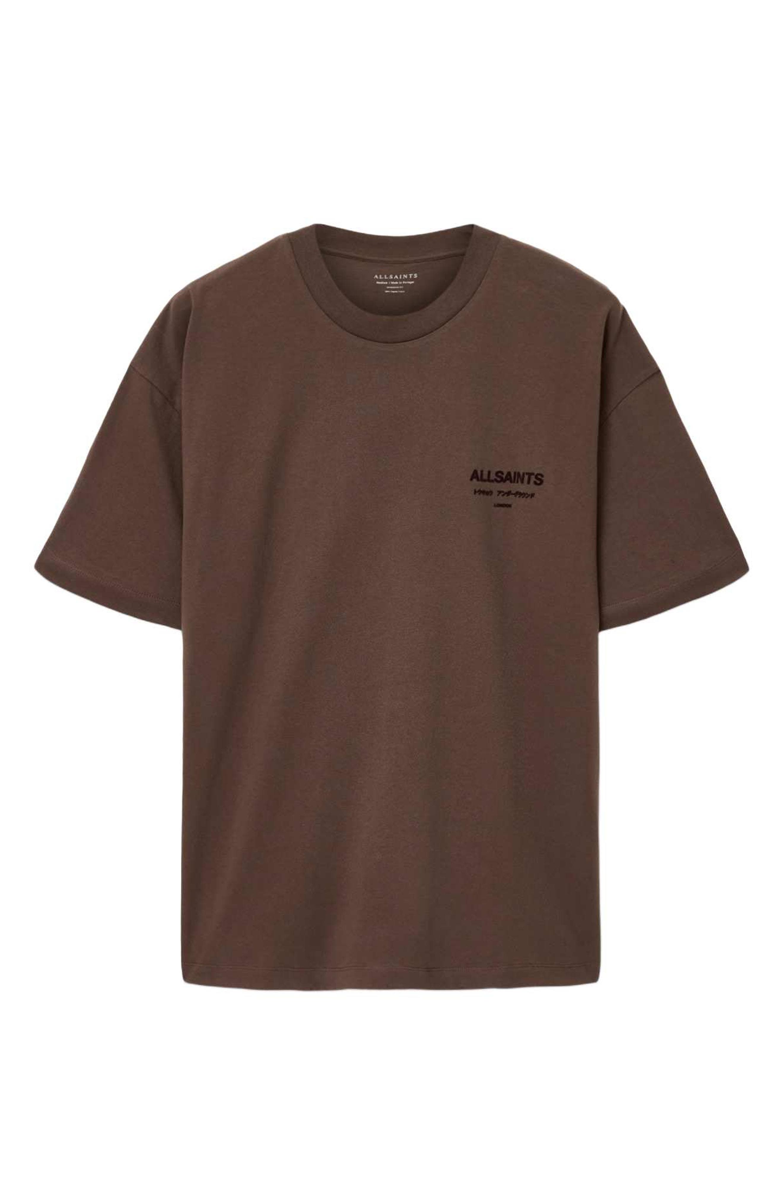 Мужские AllSaints Xander Crewneck T-Shirt — фото 4