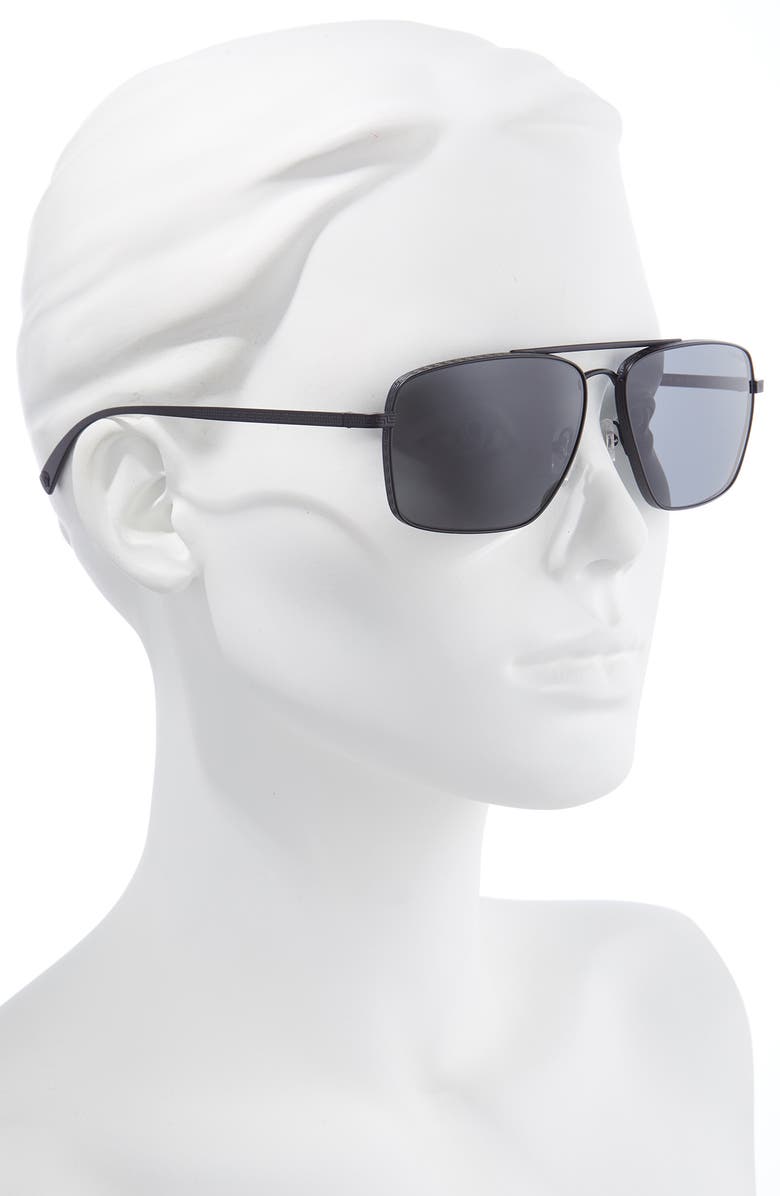 Versace 61mm Aviator Sunglasses, Alternate, color,