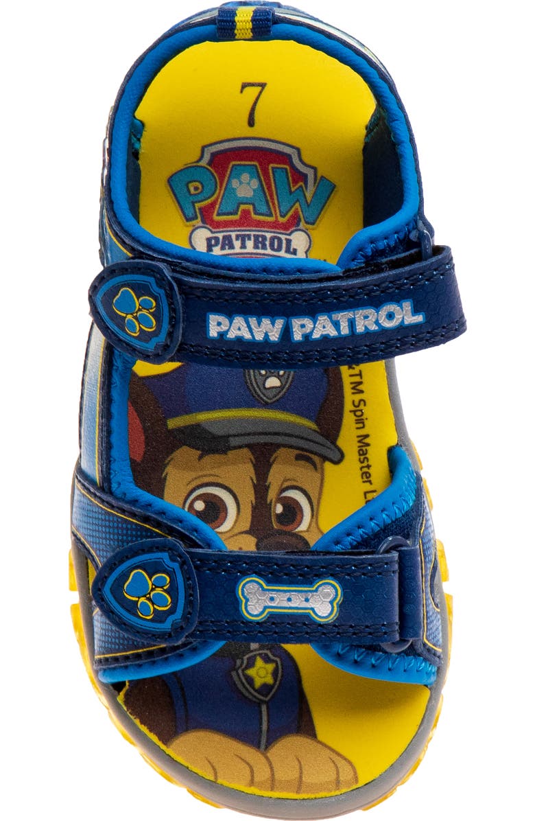 JOSMO Kids' Paw Patrol Sandal, Alternate, color, Navy/ Yellow