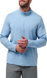 TravisMathew The Heater Quarter Zip Pullover
