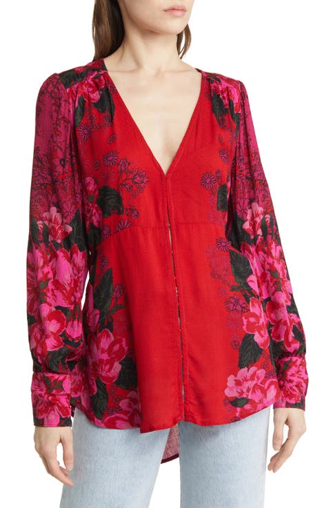 Mikayla Print Long Sleeve Tunic