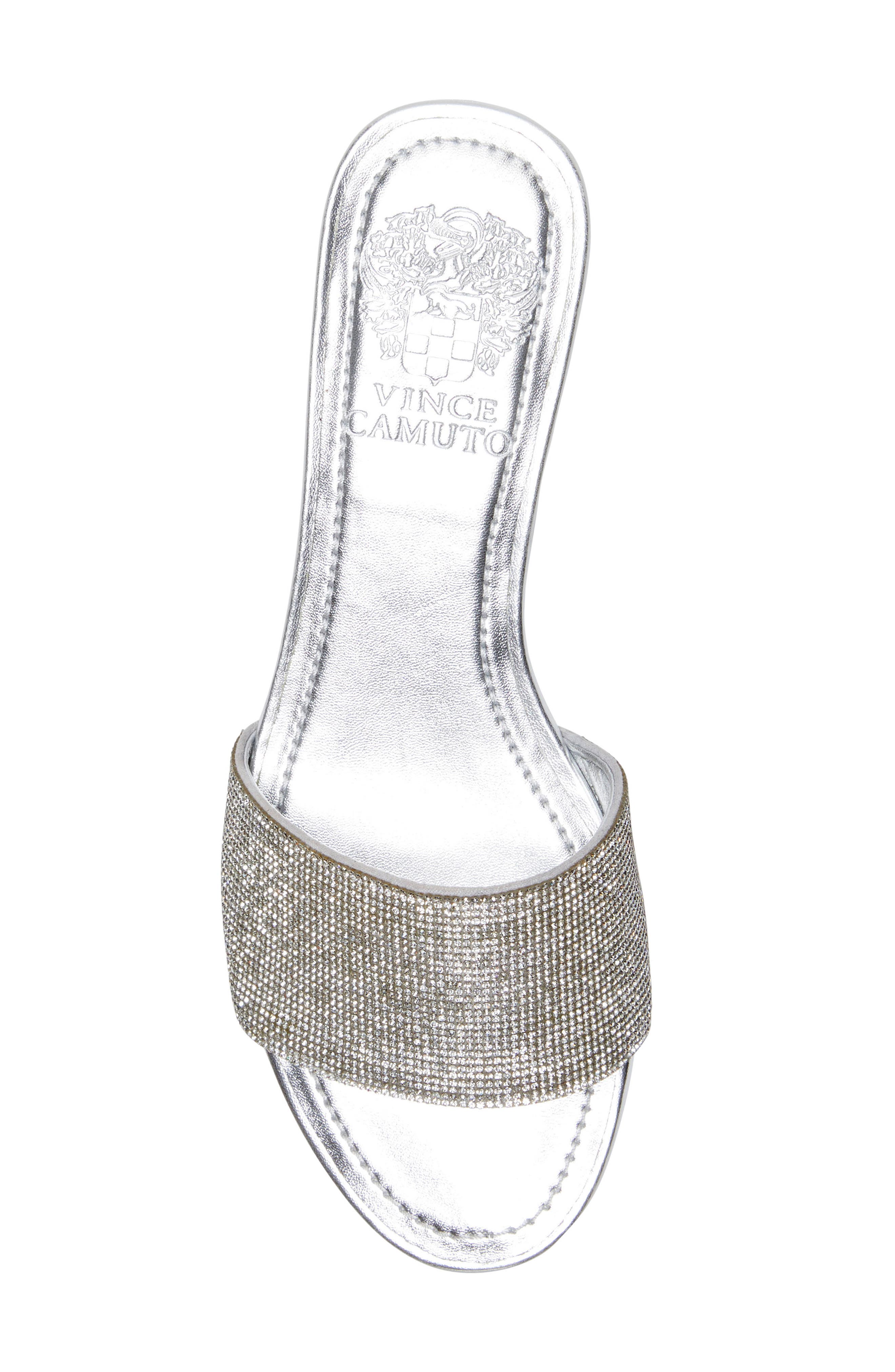 Vince Camuto Meren Slide Sandal, Alternate, color, Silver