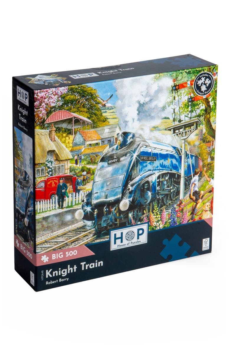 Knight Train Big 500-Piece Jigsaw Puzzle, Main, color, NONE