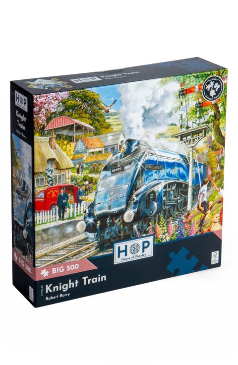 Knight Train Big 500-Piece Jigsaw Puzzle
