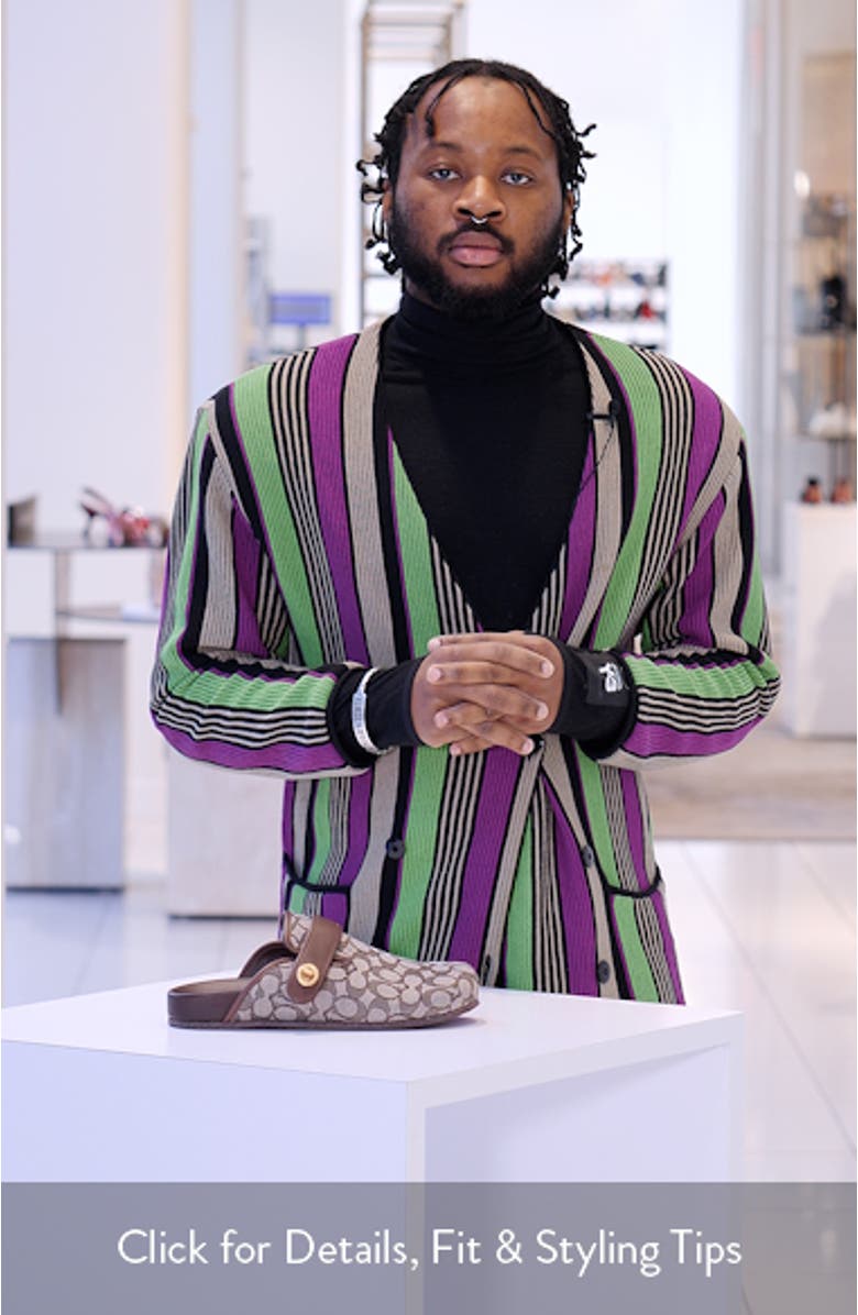 Blake Signature Jacquard Clog, sales video thumbnail