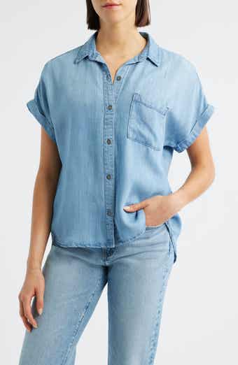 Cuffed Denim Shirt