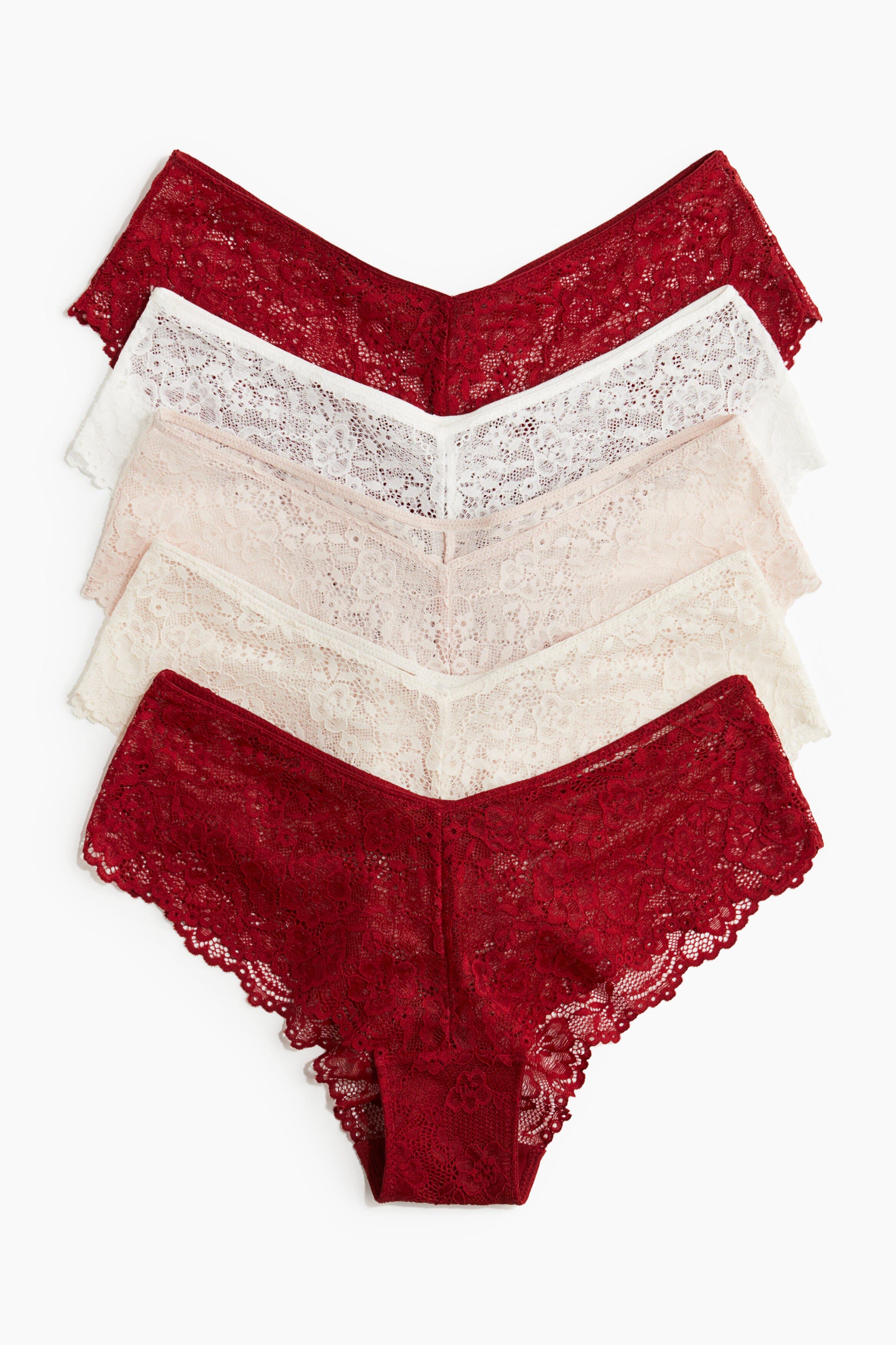 selected Dark red/powder pink