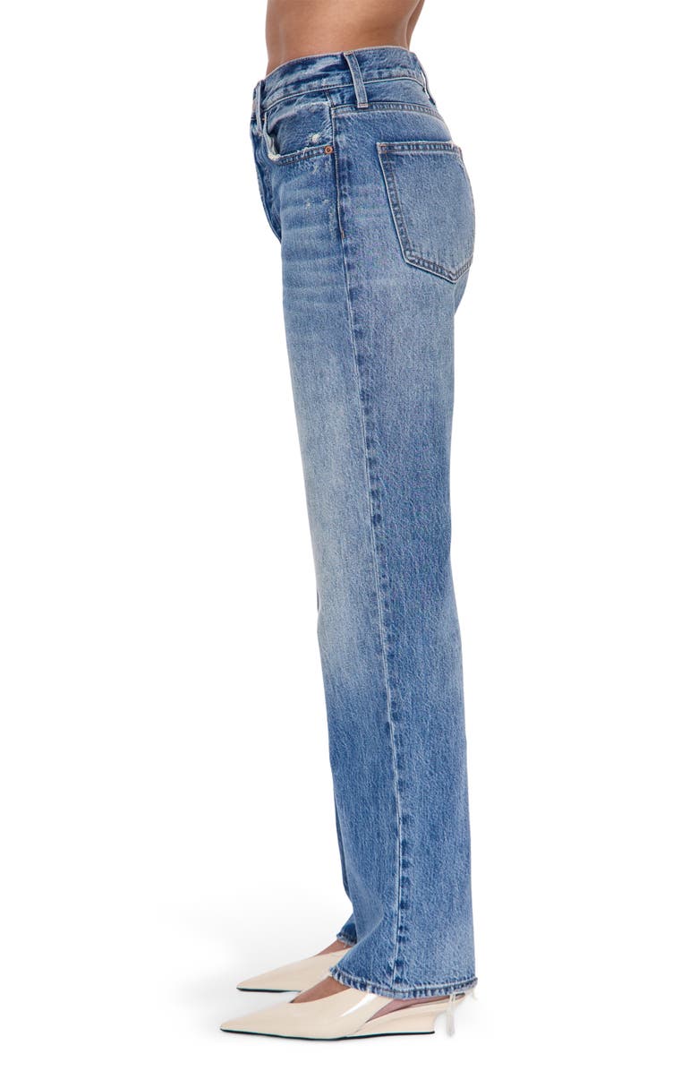 Pistola Cassie High Waist Straight Leg Jeans, Alternate, color, Serpentine Vintage