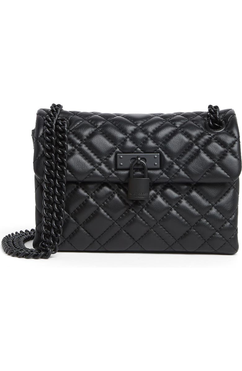 Kurt Geiger London Mini Brixton Drench Leather Shoulder Bag, Main, color,