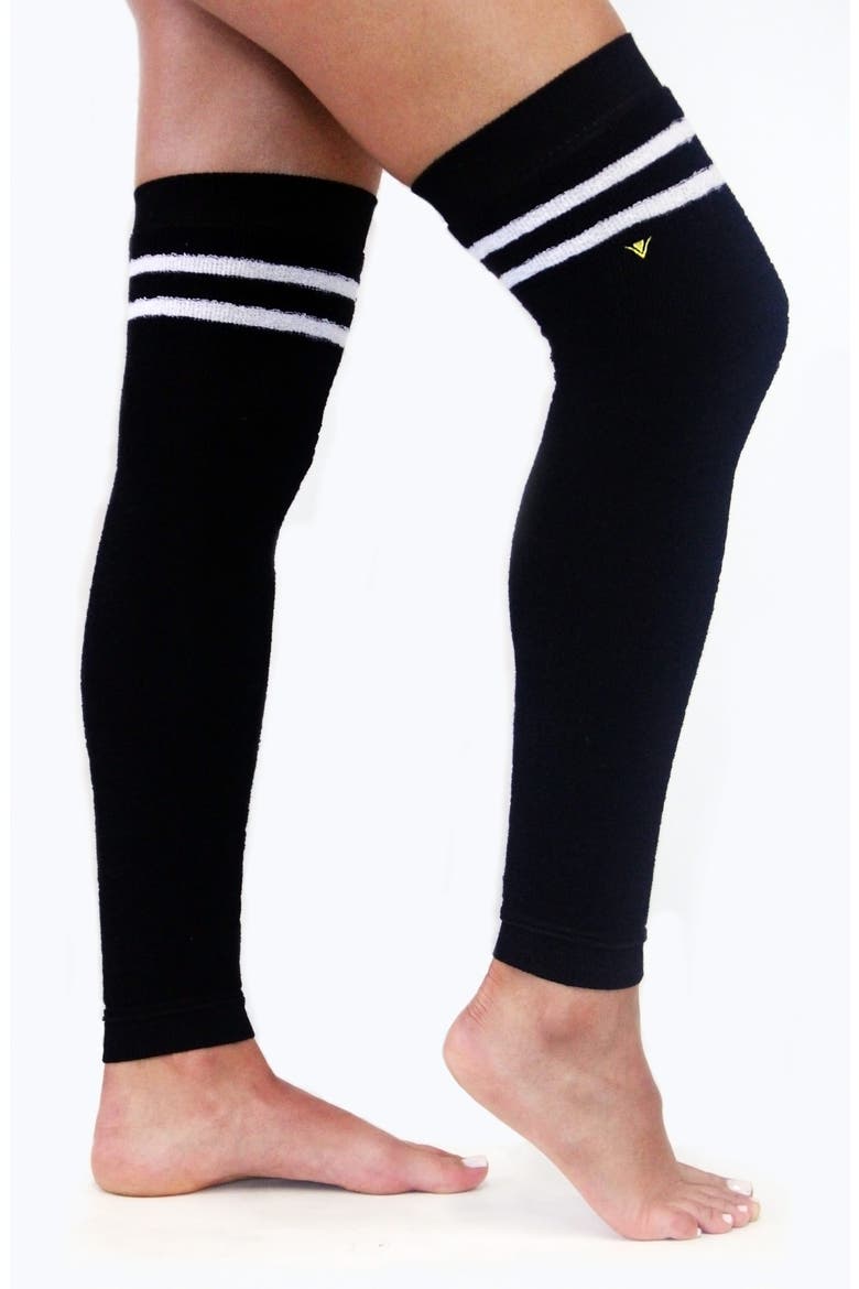 Classic Terry Leg Warmers, Main, color, BLACK