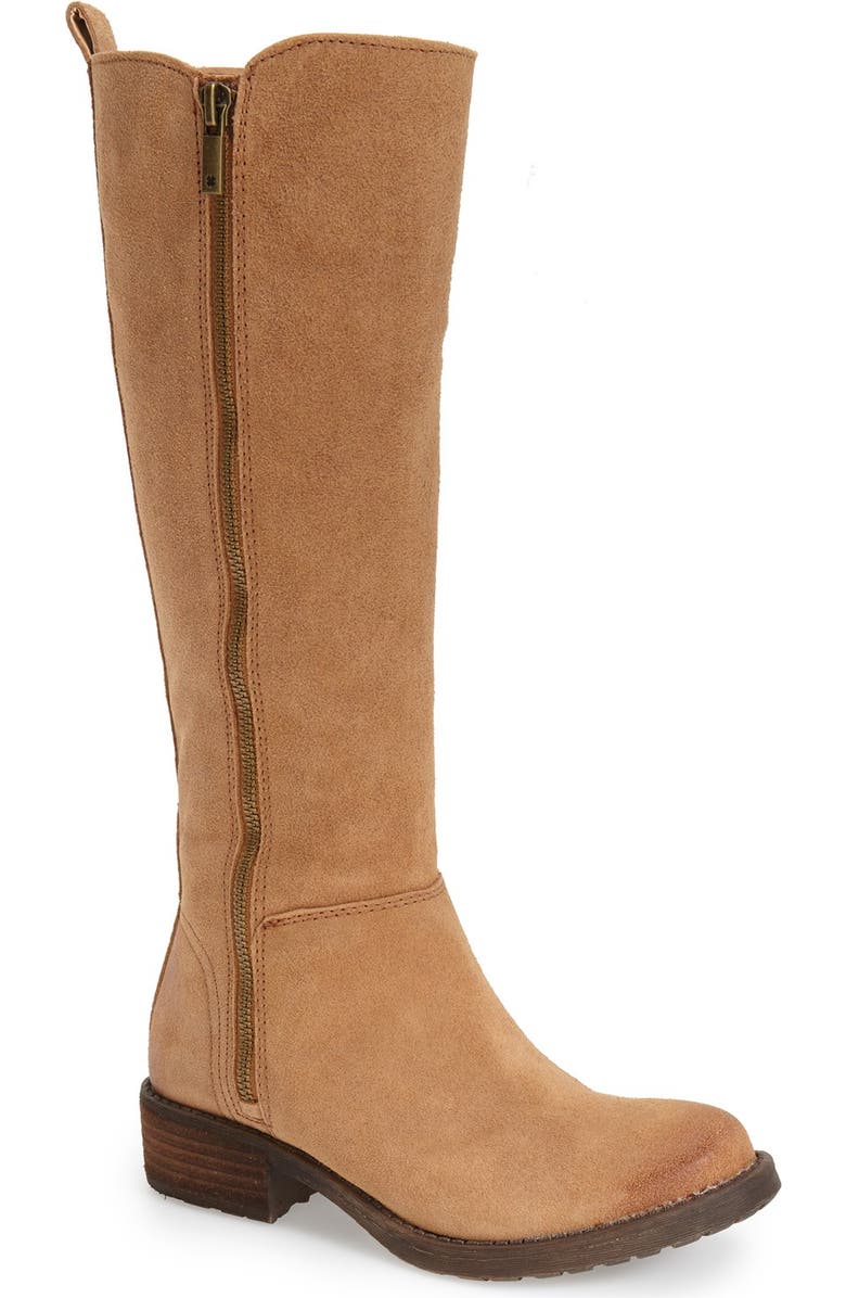 Lucky Brand 'Desdie' Tall Boot, Main, color, Aztec Leather