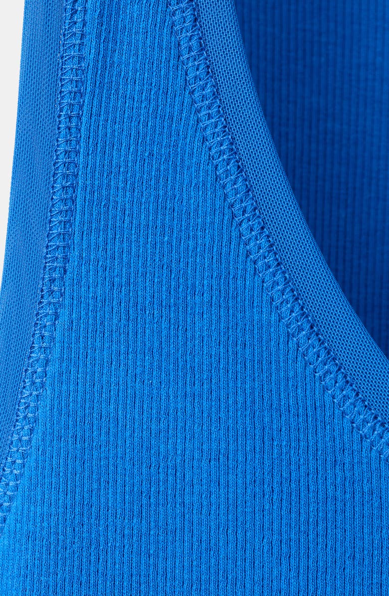 MANGO Stretch Cotton Scoop Neck Tank, Alternate, color, 