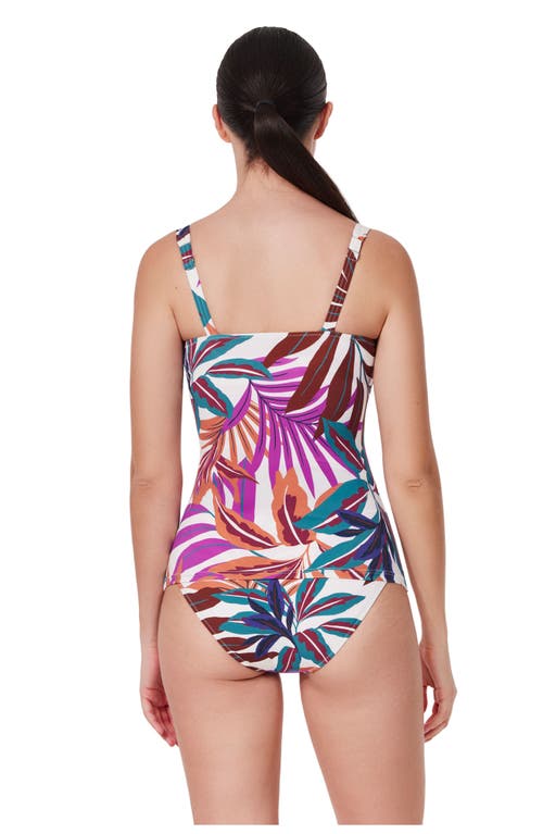 Gottex Plantopia D-cup Tankini Top In Multi