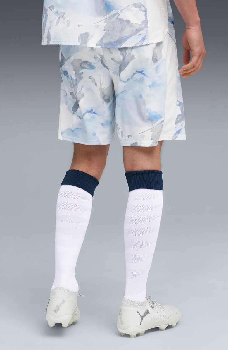 PUMA x KidSuper MTY Replica Performance Mesh Soccer Shorts, Alternate, color, Puma White-Deep Navy