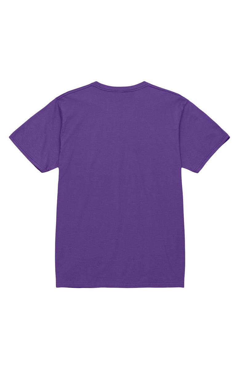 Mitchell & Ness Men's Mitchell & Ness Purple Los Angeles Kings Vintage Logo T-Shirt, Alternate, color, 