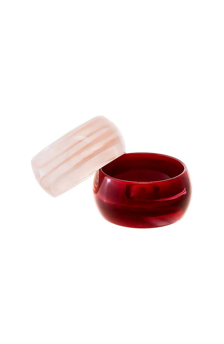 BY ADINA EDEN Berry Blush Resin Bangle Stack, Main, color, Multi-Color