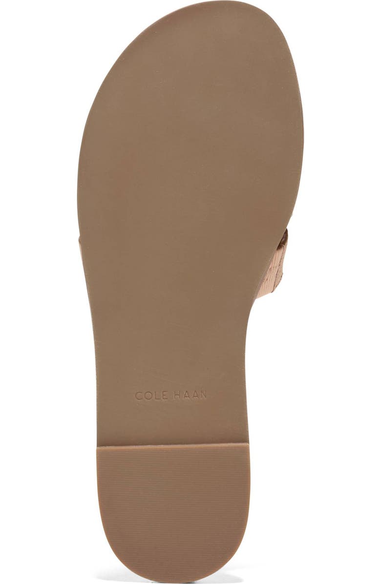 Cole Haan Flynn Fisherman Slide Sandal, Alternate, color, Ch Porcelain/ Rose Gold Talca