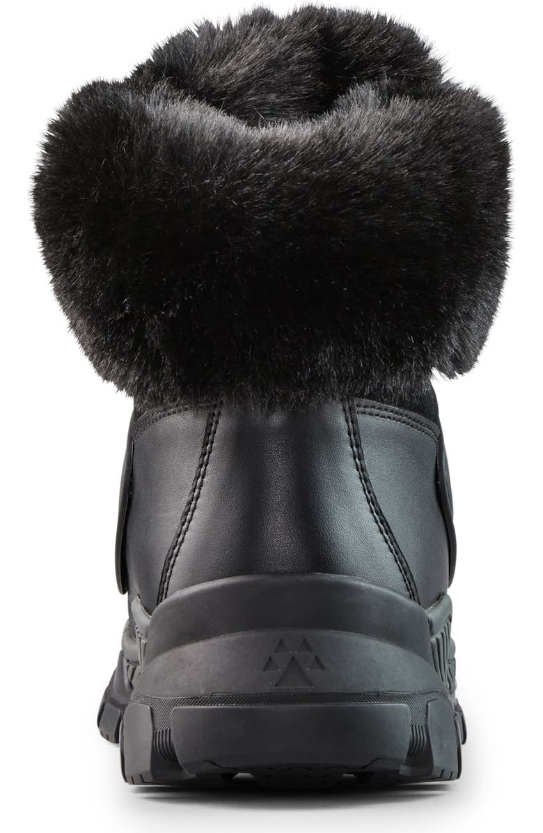 Cougar Union Faux Fur Cuff Lace-Up Boot, Alternate, color,
