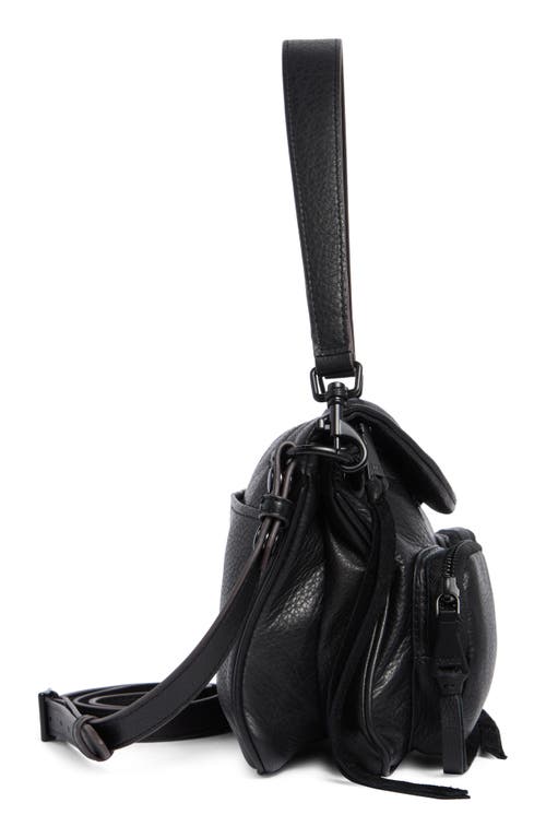 Aimee Kestenberg Moana Convertible Crossbody Shoulder Bag In Black