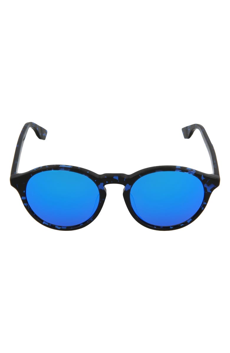 MCQ by Alexander McQueen 50mm Round Sunglasses, Main, color,