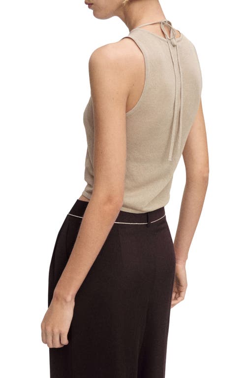 Mango Layered Tank Top In Neutral