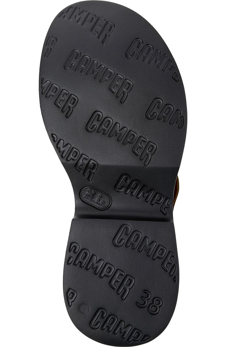 Camper Tasha X-Strap Platform Sandal, Alternate, color, White Natural