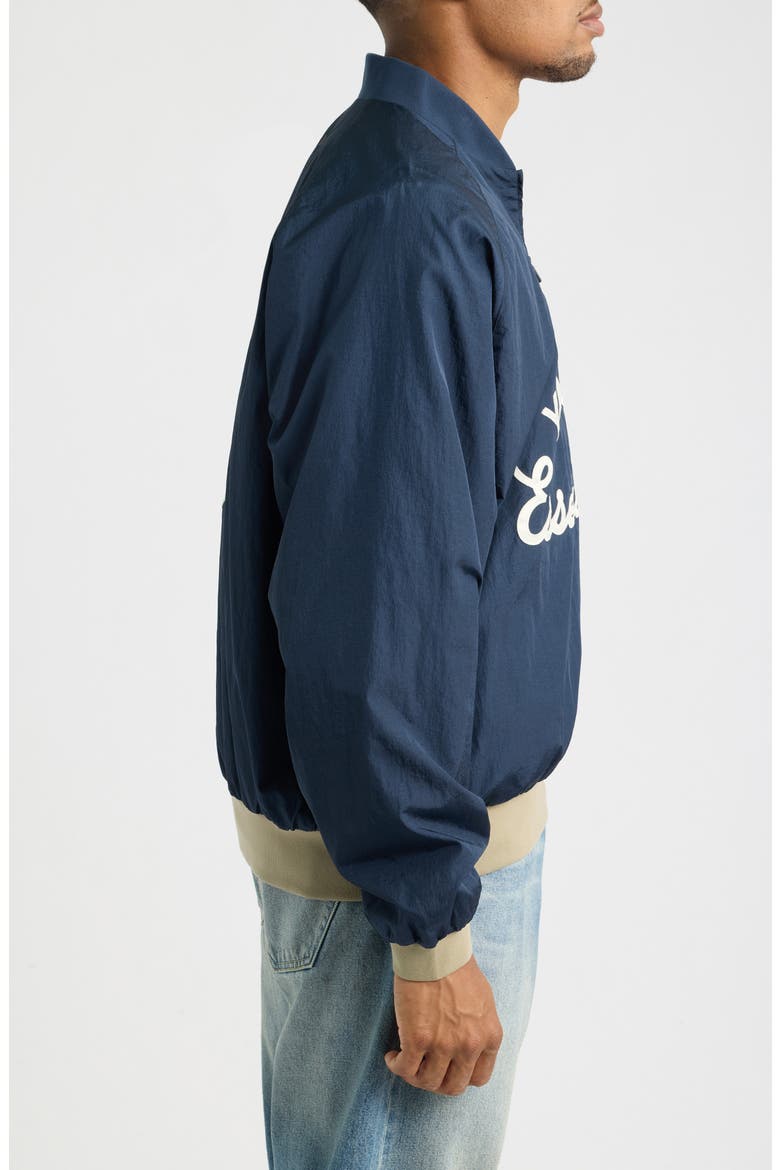 Yankees Half Zip Pullover, Alternate, color, DARK SAPPHIRE/ OVERLAND RIB