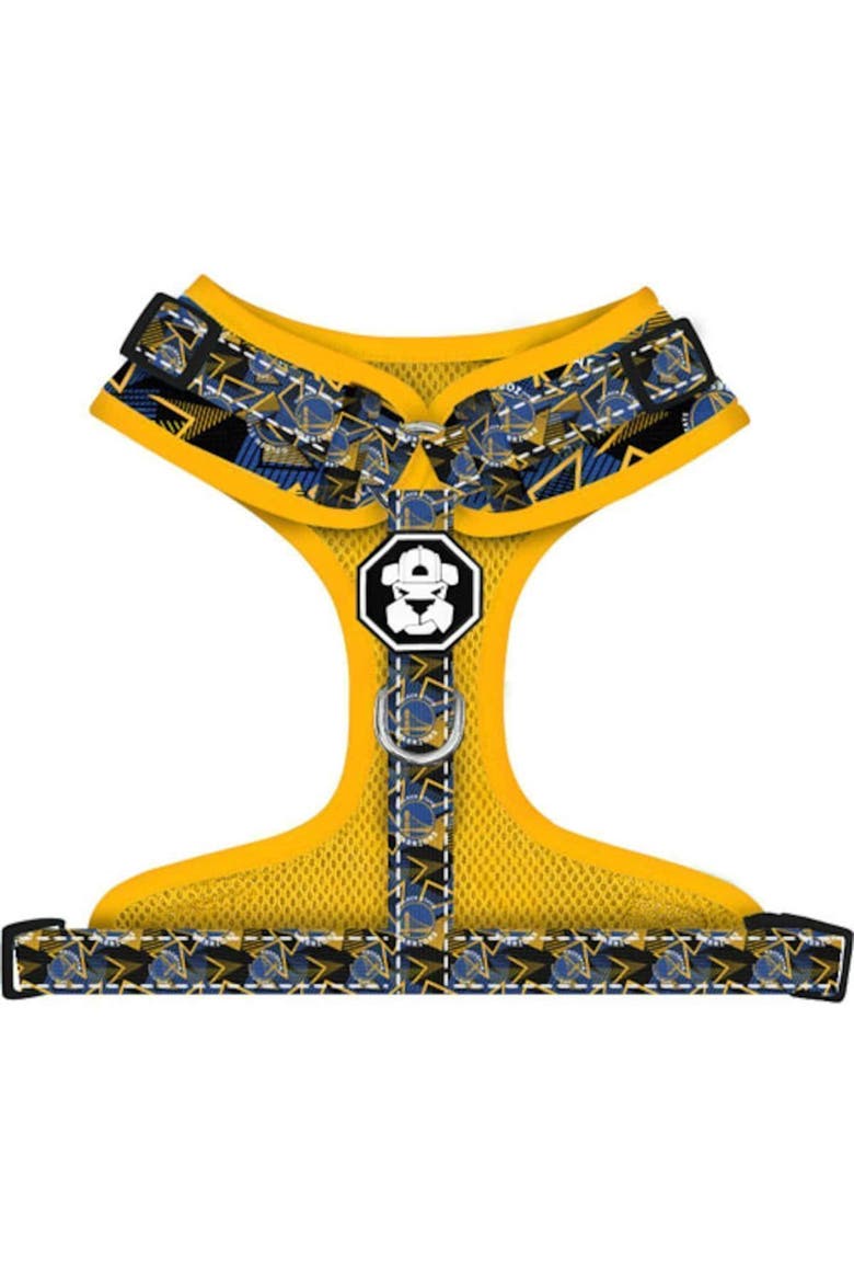 Royal Golden State Warriors Adjustable Mesh Pet Harness, Alternate, color, Royal