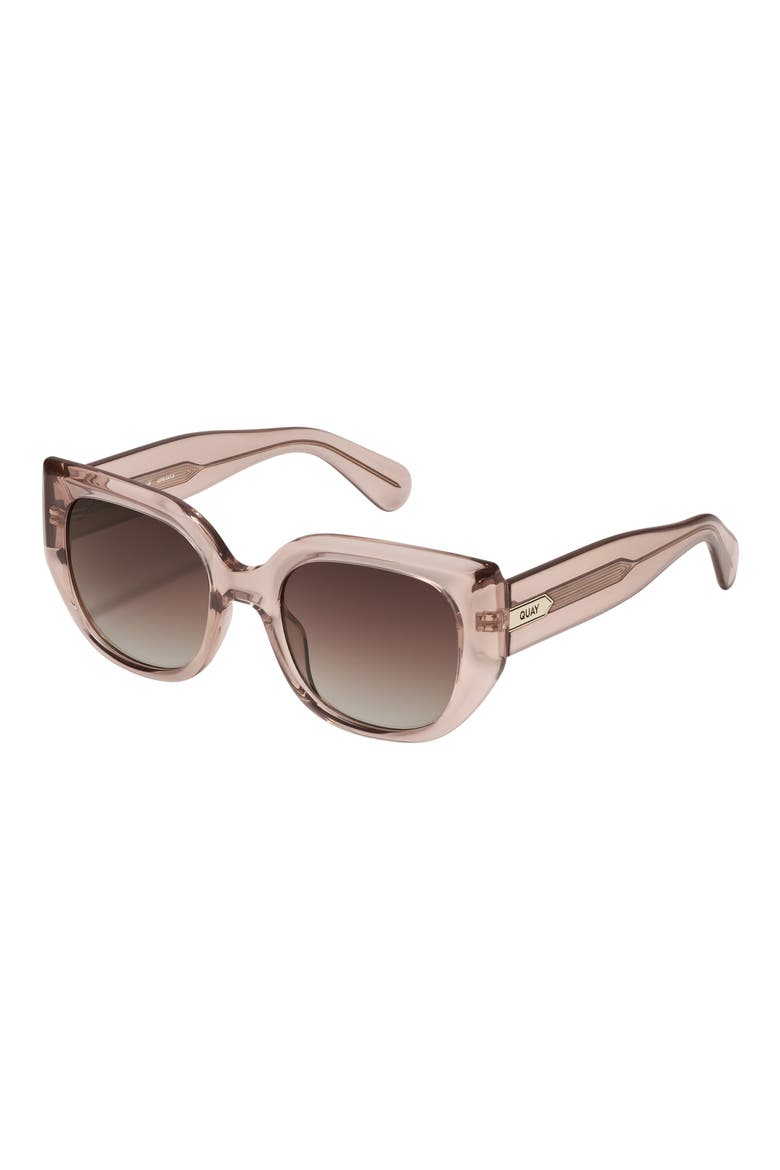 Busy Busy 53mm Square Sunglasses, Alternate, color, DOE/ BROWN