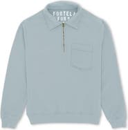 Fortela Cotton Zip-Up Sweatshirt