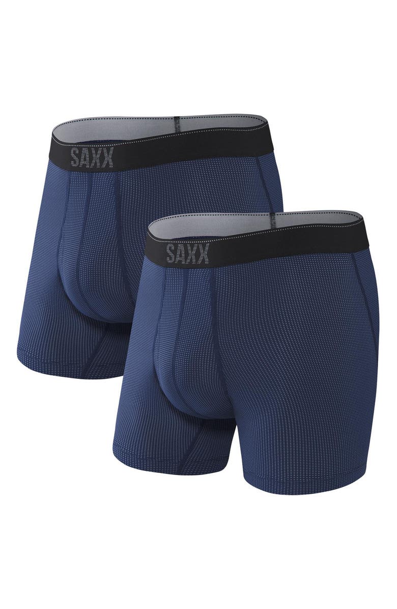 SAXX 2-Pack Boxer Briefs, Alternate, color, Nm2 Midnight Blue Ii