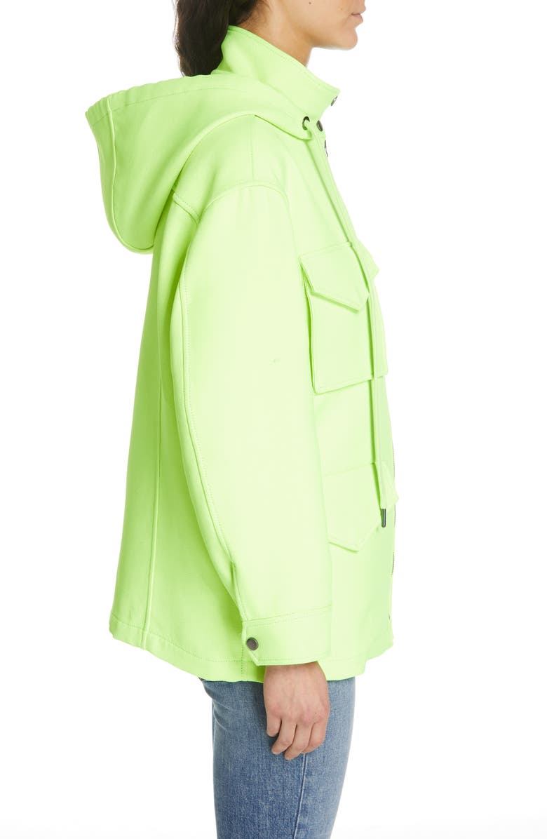 Alice + Olivia Russo Hooded Jacket, Alternate, color, 