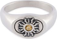 Serge DeNimes Helios Signet Ring