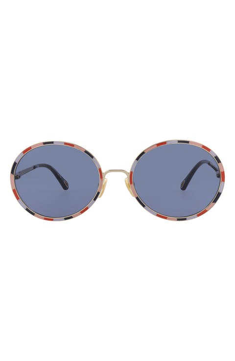 60mm Round Sunglasses