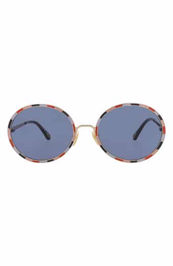 Chloé 60mm Round Sunglasses