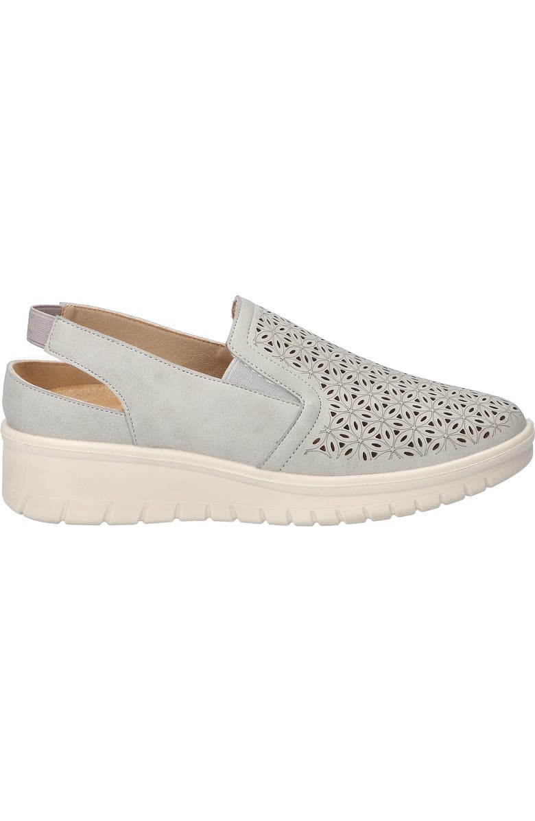 EASY STREET Petal Laser Cut Slingback Sneaker, Alternate, color, Grey