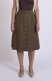 Aam The Label The Wool Midi Skirt