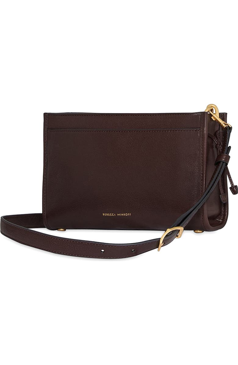 Rebecca Minkoff Crosby Crossbody Bag, Alternate, color, Sable
