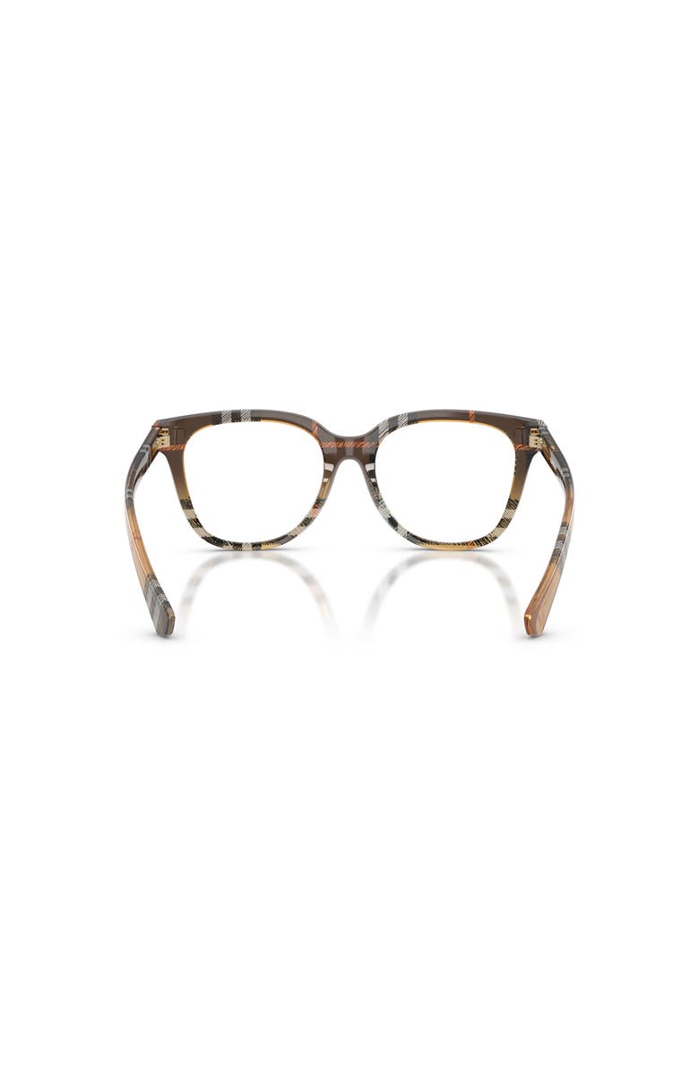 Burberry 52mm Phantos optical glasses, Alternate, color, Brown