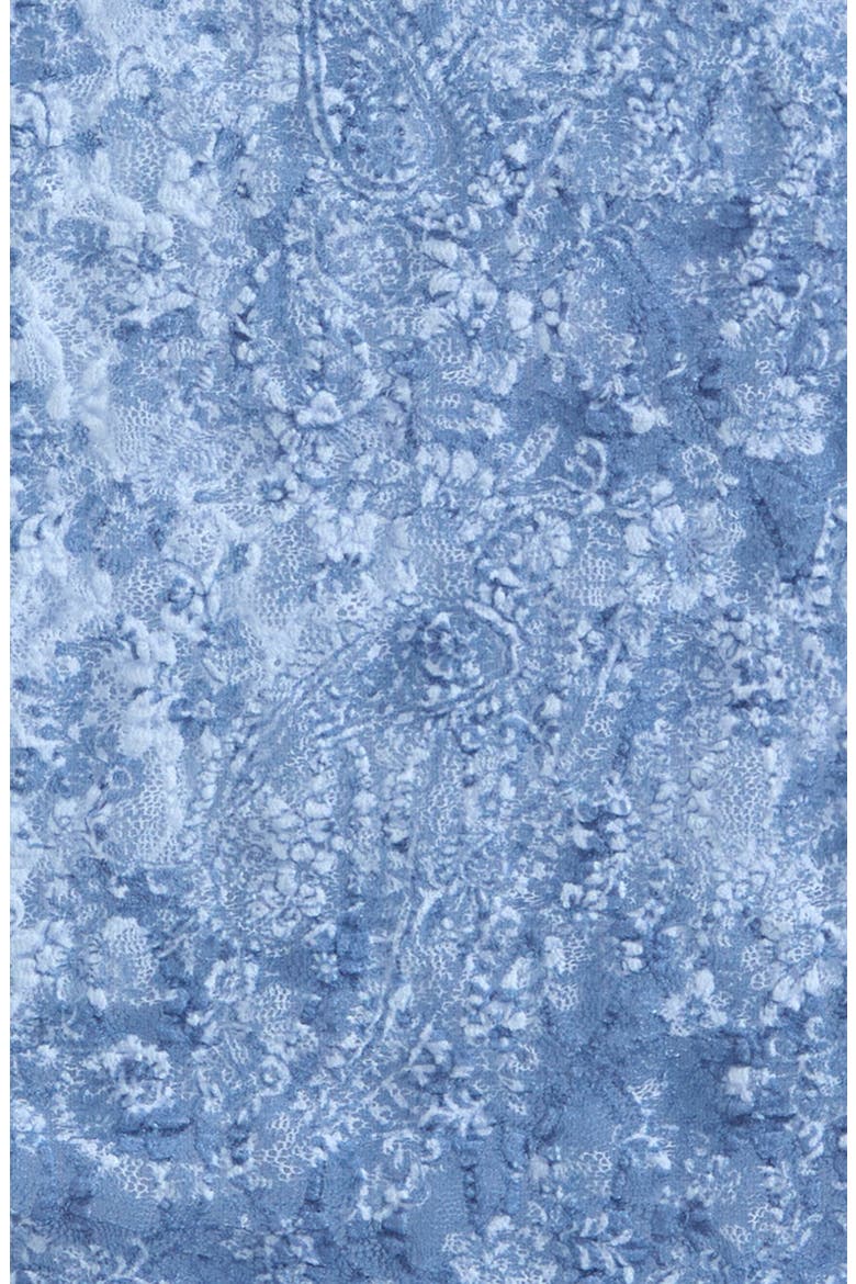 Kids' Ruched Stretch Lace Tank, Alternate, color, BLUE VEIL PAISLEY PATCH