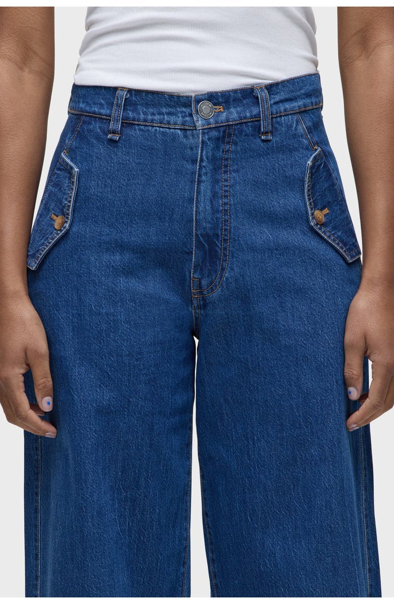 Hudson Jeans James Trouser Wide Leg, Alternate, color, Lottery