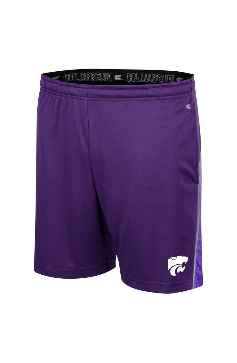 COLOSSEUM Men's Colosseum Purple Kansas State Wildcats Laws of Physics Shorts, Alternate, color, Purple