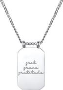 Mantra Grit Grace Gratitude - Necklace