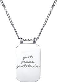 Mantra Grit Grace Gratitude - Necklace