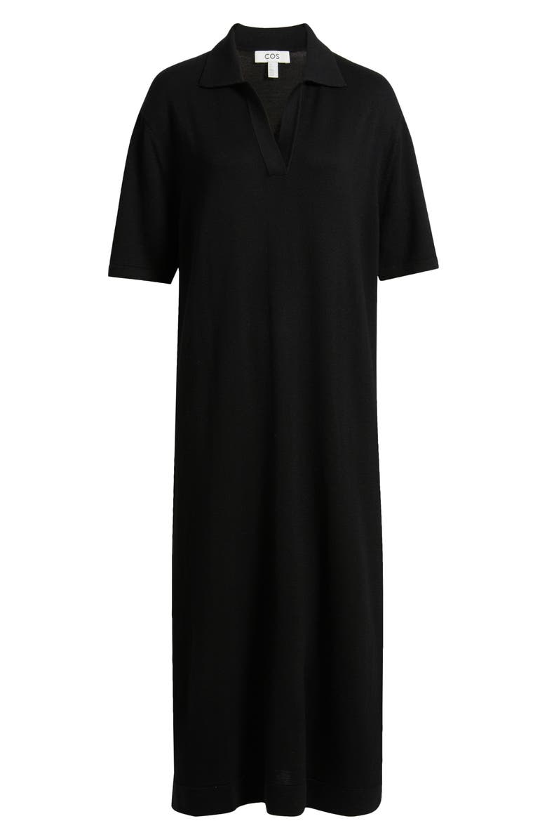 COS Merino Wool Polo Dress, Alternate, color,