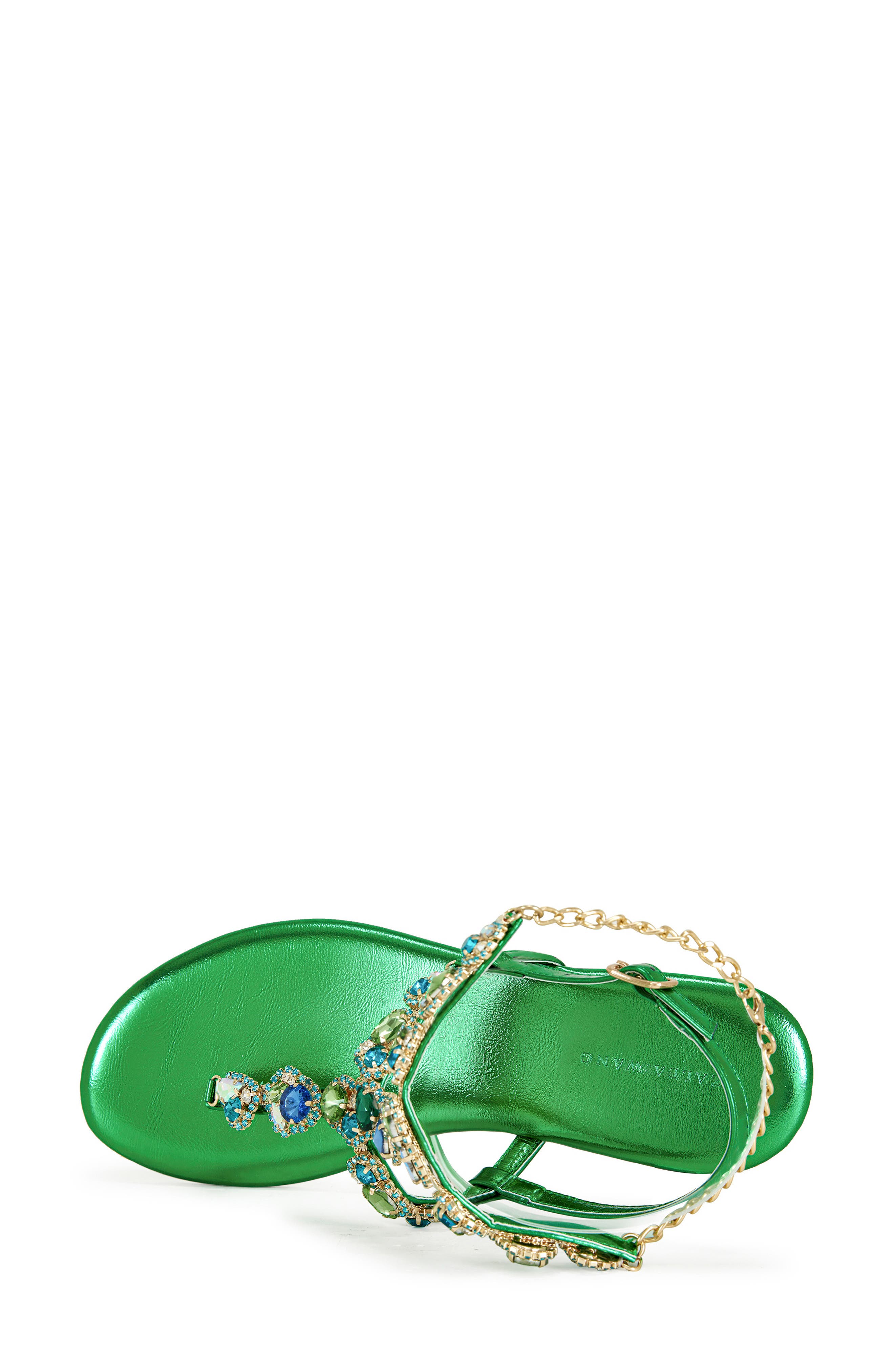 AZALEA WANG Piera Ankle Strap Sandal, Alternate, color, 