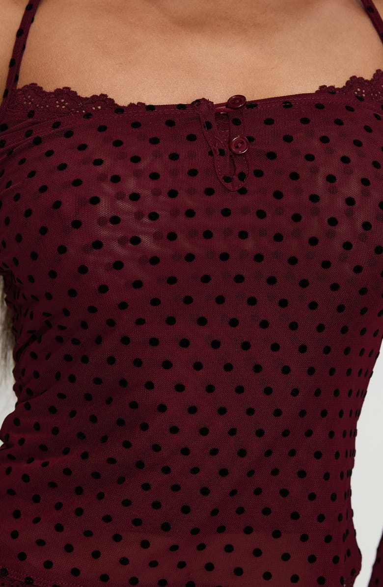 Princess Polly On My Side Off the Shoulder Tie Neck Top, Alternate, color,