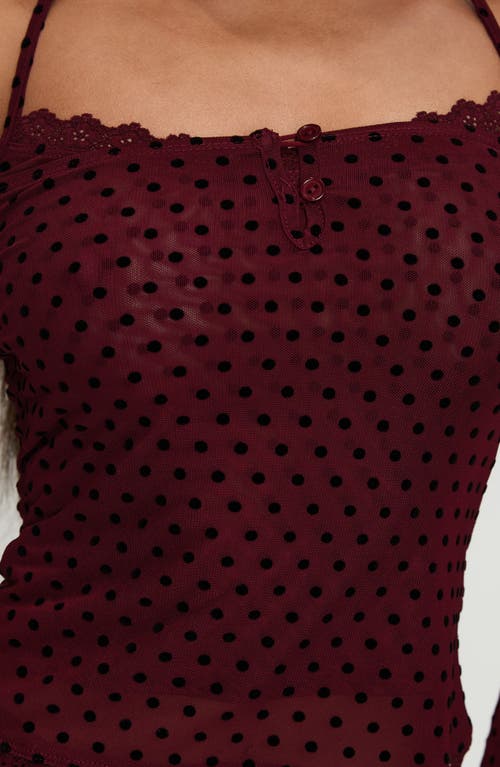 Princess Polly On My Side Off The Shoulder Tie Neck Top
